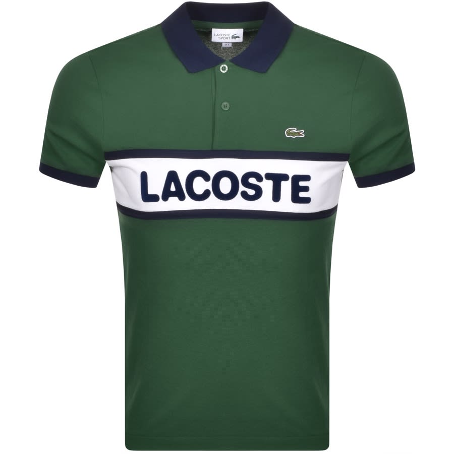 Alternative Image for ProductLacoste Sport Short Sleeved Polo T Shirt Green1
